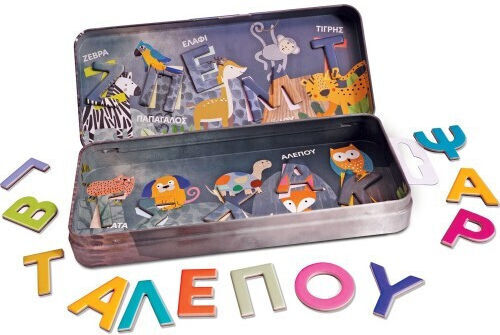 Happihobbi Магнитче Кутия Букви Магнитчета