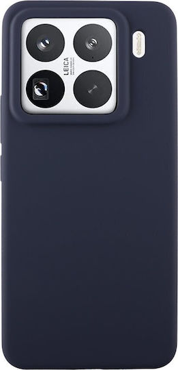 Idol 1991 Velvet Elite Silicone Waterproof Blue Back Cover for Xiaomi 15 Pro