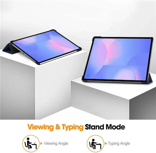 Techsuit Foldpro Флип капак Син (Samsung Galaxy Tab S10 FE Plus)