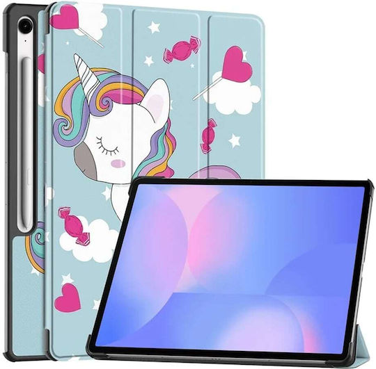 Techsuit Flip Cover Πολύχρωμη (Samsung Galaxy Tab S10 FE Plus)