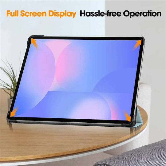 Techsuit Flip Cover Πολύχρωμη (Samsung Galaxy Tab S10 FE Plus)