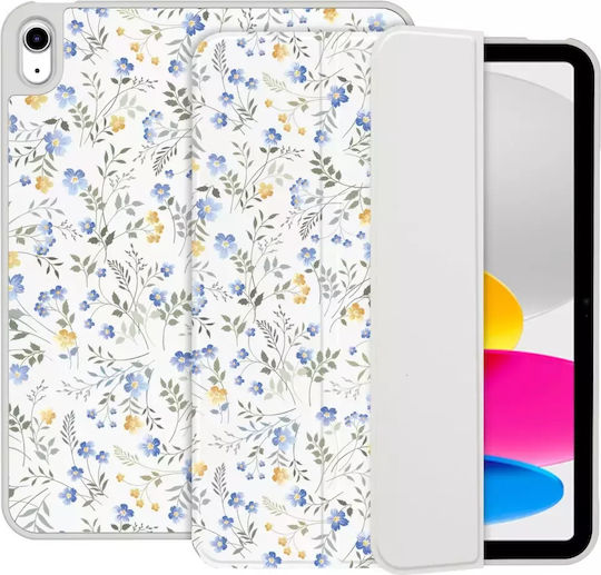 Tech-Protect SC PEN Flip Cover Spring Flowers (iPad 10.9” (2022), iPad 11” (2025))