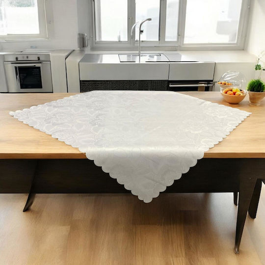Linea Home Καρέ Αλέκιαστο Λευκό 90x90εκ. Linea Home Καρέ Αλέκιαστο Λευκό 90x90εκ.