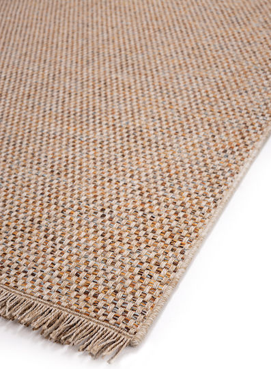Royal Carpet Crete 20822 Χαλί Ορθογώνιο Καλοκαιρινό Ψάθινο Brown-multi 67x140cm