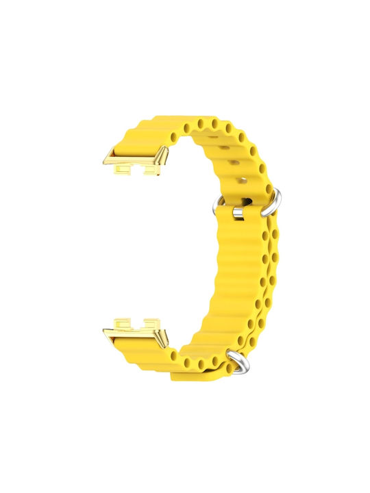 Mijobs Λουράκι Κίτρινο (Huawei Band 8)