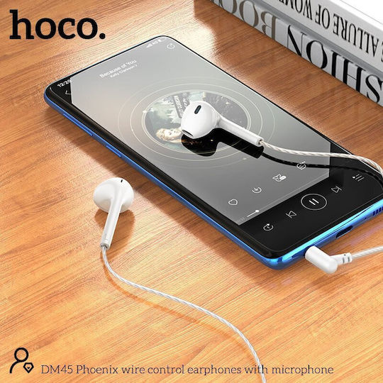 Hoco DM45 Phoenix Безжични Стерео с жак 3.5mm Бял