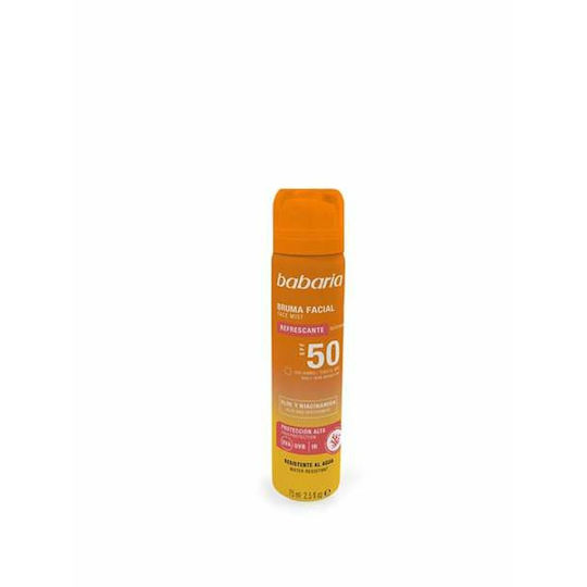 Babaria Waterproof Sunscreen Body Cream SPF50 in Spray 75ml