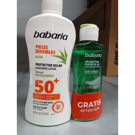 Babaria Produs cu Protecție Solară Gel SPF50 100ml