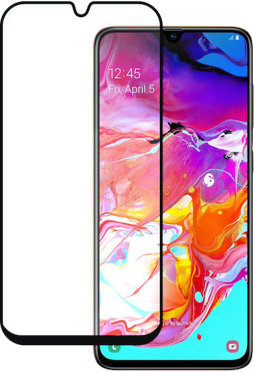 5D Full Face Tempered Glass Μαύρο (Redmi 13C 4G / Poco C65 4G)