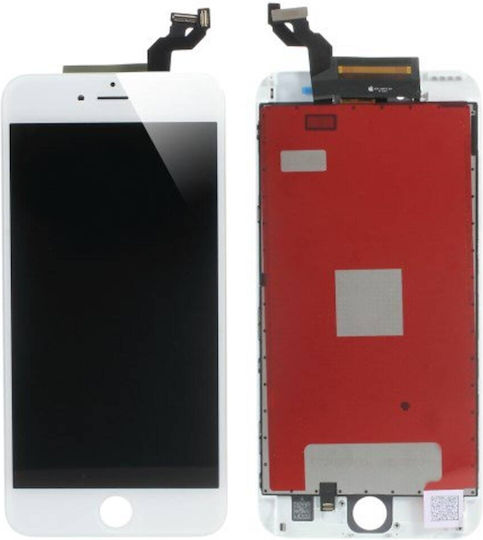 Ecran de înlocuire pentru telefon mobil Iphone 6s Plus Lcd + Touch Alb, compatibil Oem