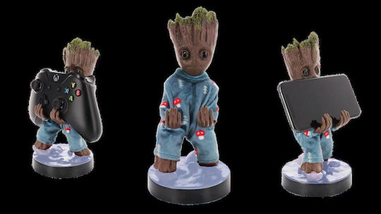 Exquisite Gaming The Guardians of the Galaxy: Toddler Groot in Pajamas Βάση Γραφείου για Κινητό σε Καφέ χρώμα