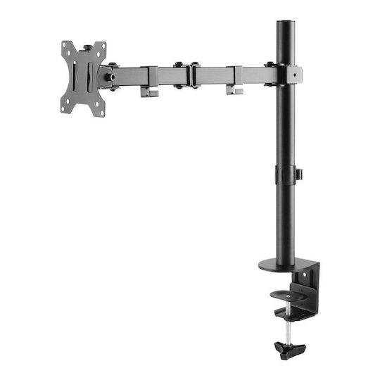 Techly Стойка Монитор до 32" с Рамо Сребриста (ICA-LCD-503BK)