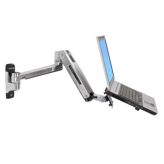 Ergotron LX Wandmontiert Halterung Monitor bis 40" mit Arm Silber