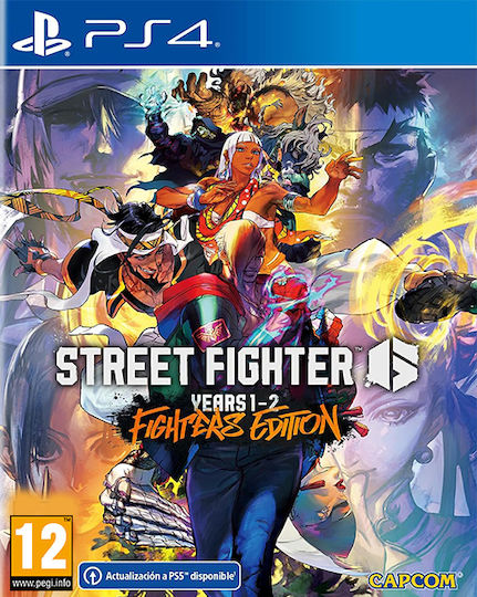 Street Fighter 6 Year 1-2 Luptători Ediție Joc PS4
