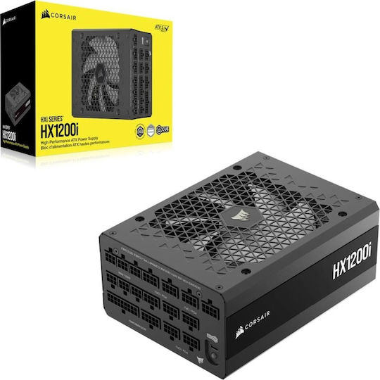 Corsair HXi Series (2025) HX1200i 1200W Black Computer Power Supply Full Modular 80 Plus Platinum