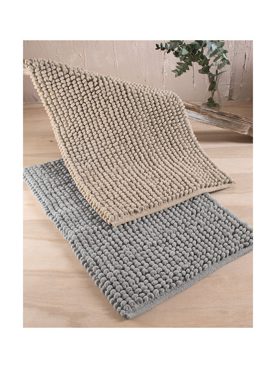 Rythmos Armad Teppich Rechteckig Baumwolle Beige