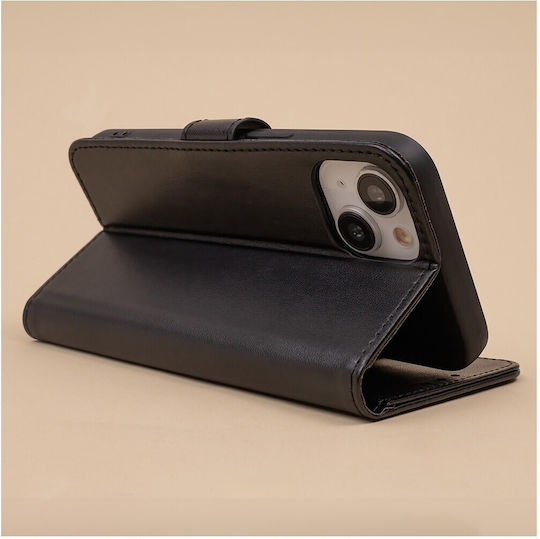 Smart Classic Back Cover Tempered Glass with Strap Black (Redmi 12 4G / Redmi 12 5G)