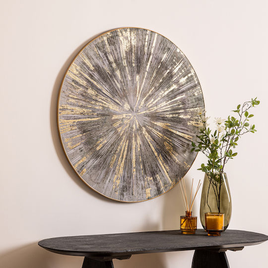 Atmosphera Διακοσμητικό Τοίχου από Ξύλο 80x80cm