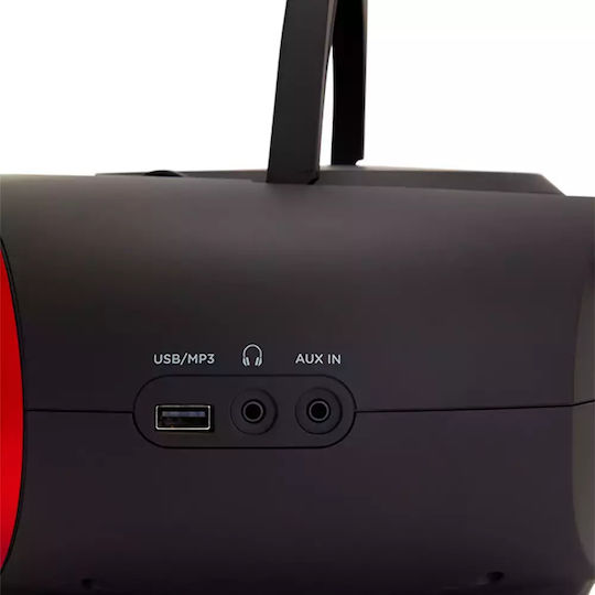 Aiwa Φορητό Ηχοσύστημα με USB / Bluetooth Κόκκινο
