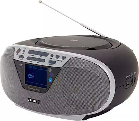 Aiwa Φορητό Ηχοσύστημα με USB / Bluetooth Μαύρο