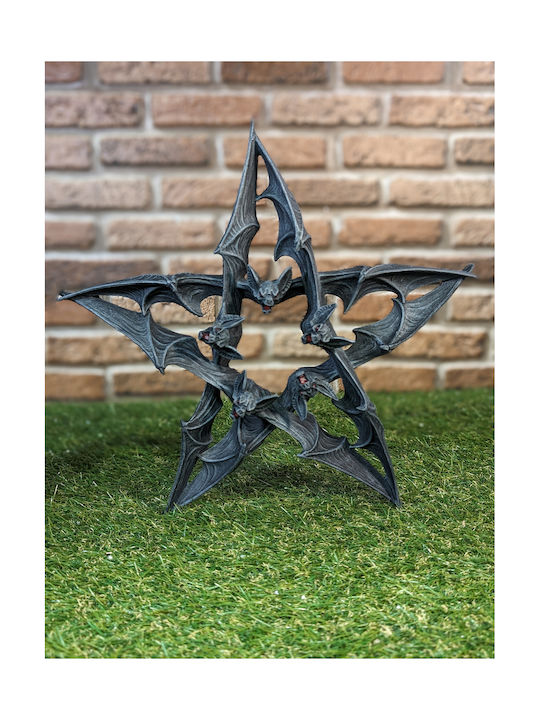 Nemesis Now Hängendes Wanddekoration Rote Polyresin 33cm