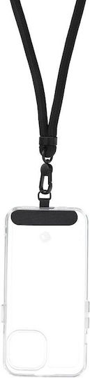 Swing Neck Strap for Mobile Phones Black