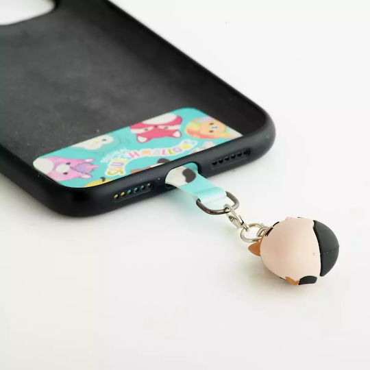 Lazerbuilt Squishmallows Cam Cat Mobile Charm – Universal Μπρελόκ Κινητού Pad Σύνδεσης