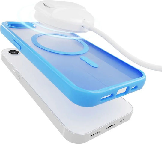 Puro Cover In Back Cover Σιλικόνης Μπλε (iPhone 17e / 16e)