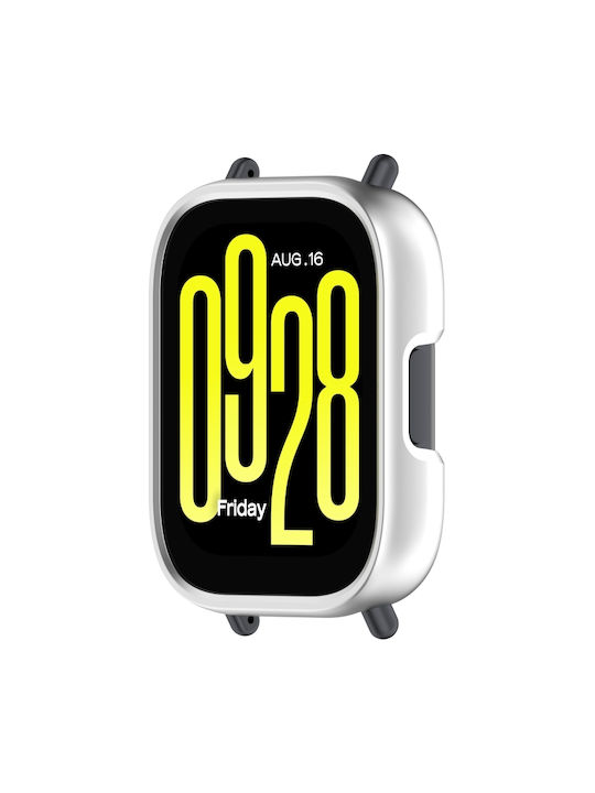 Κάλυψη Πλαστική Θήκη σε Ασημί χρώμα για Redmi Watch 5 Lite Κάλυψη Πλαστική Θήκη σε Ασημί χρώμα για Redmi Watch 5 Lite