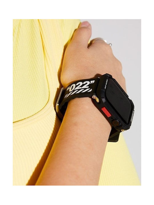 Skinarma Carcasă de Plastic în culoarea Negru pentru Apple Watch Ultra 49mm