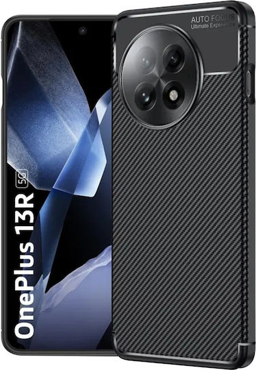 Techsuit Back Cover Σιλικόνης Μαύρο (OnePlus 13R)