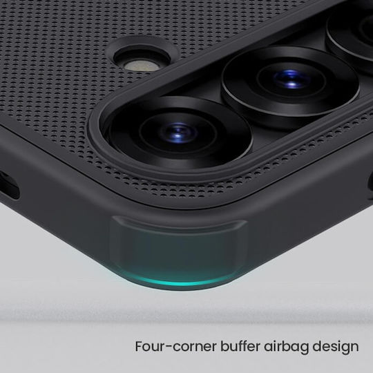 Nillkin Super Frosted Pro Задна корица Пластмаса / Силикон Син (Galaxy S25+)