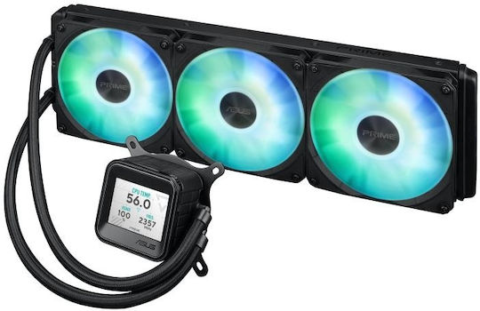 Asus Prime LC 360 ARGB LCD Water Cooling System AIO CPU with 3 120mm Fans