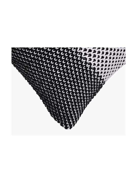 Liolios Home Μαξιλάρι Καναπέ Honey Bee από 100% Βαμβάκι Black/White 40x60εκ.