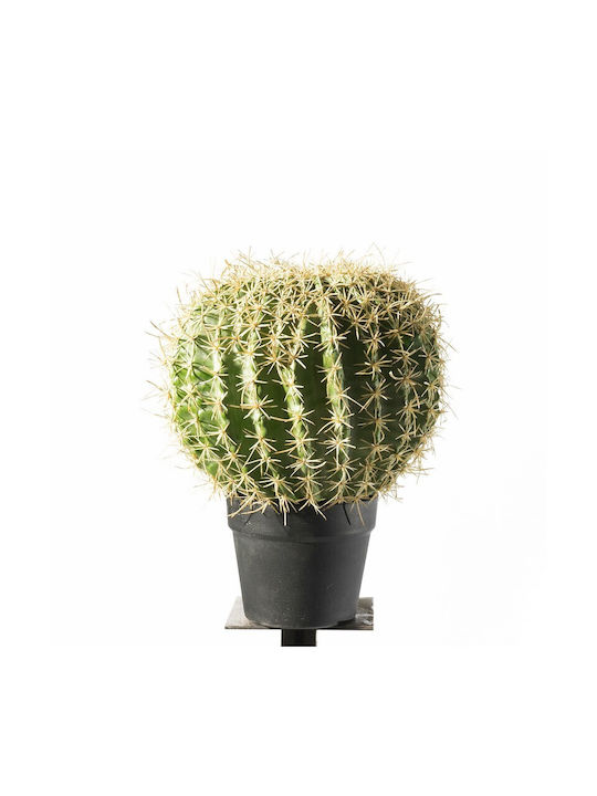 Supergreens Künstliche Echinocactus Pflanze 36 cm