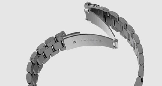 Riversong Motive 9 Max Stainless Steel Smartwatch with Heart Rate Monitor (Gray)