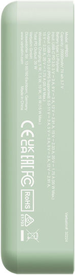 Verbatim Charge 'n' Go MagSafe Power Bank 20000mAh 35W with USB-C Port Power Delivery Green