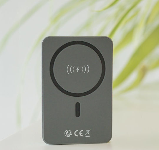Forever MagSafe Power Bank 5000mAh 20W Power Delivery Μαύρο