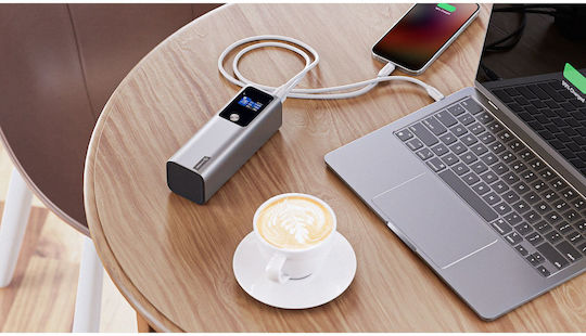 Alogic Ark Power Bank 27000mAh 140W with USB-A Port and 2 USB-C Ports Silver