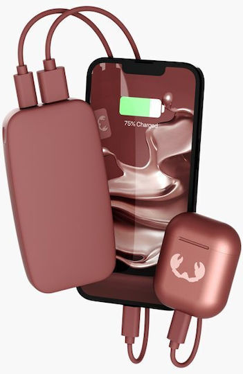 Fresh 'n Rebel Power Bank 6000mAh 20W Power Delivery Κόκκινο