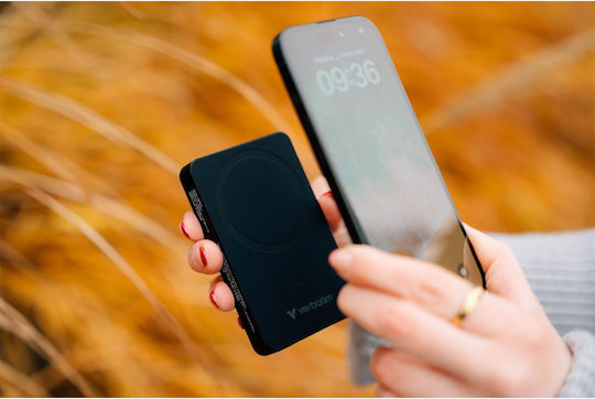 Verbatim Charge 'n' Go MagSafe Power Bank 10000mAh 20W с USB-C порт Power Delivery Черен