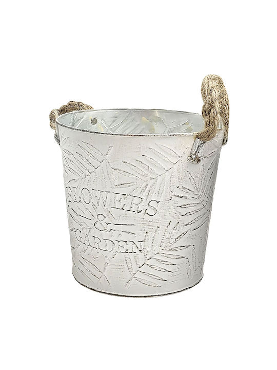 Γλαστράκι-κασπώ Μεταλλικό Κλαδιά Φ18x17cm Homie 423085