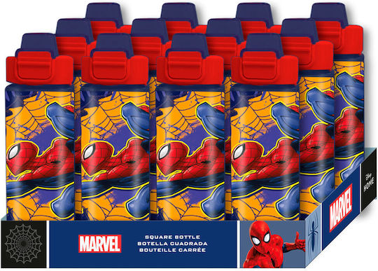 Kids Licensing Sticlă pentru Copii Spiderman Plastic 500ml