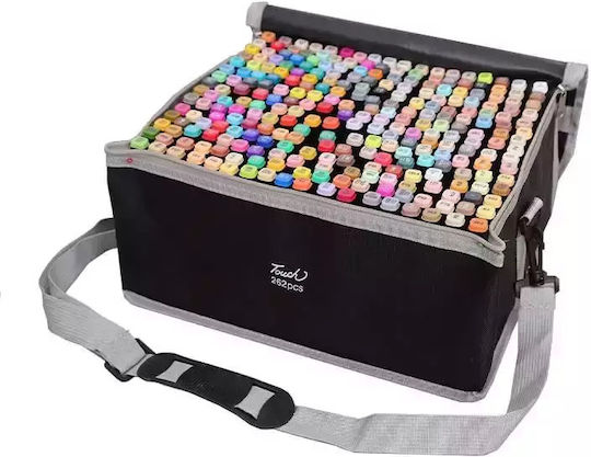 Permanent Drawing Markers Double Tip Set 262pcs