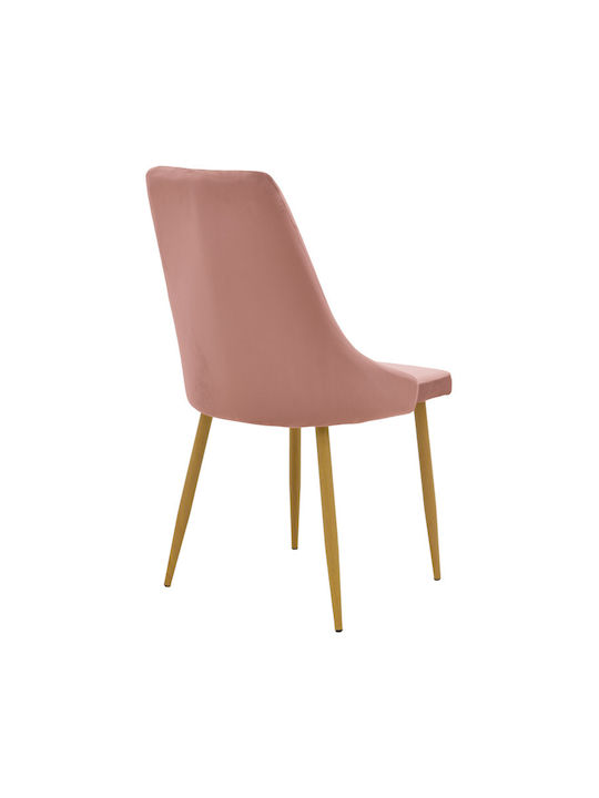 Azori Dining Room Velvet Chair Sapio Apple Velvet 49x55x85cm