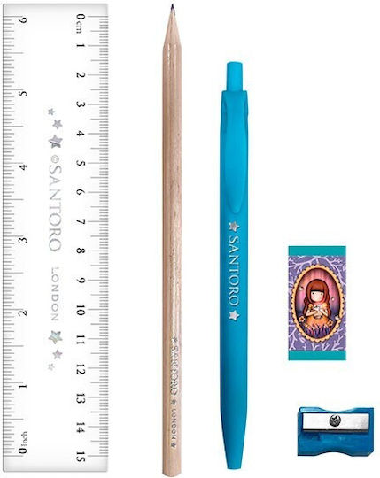 Santoro Firefly Notebook Spiral A5 Ruled Multicolour