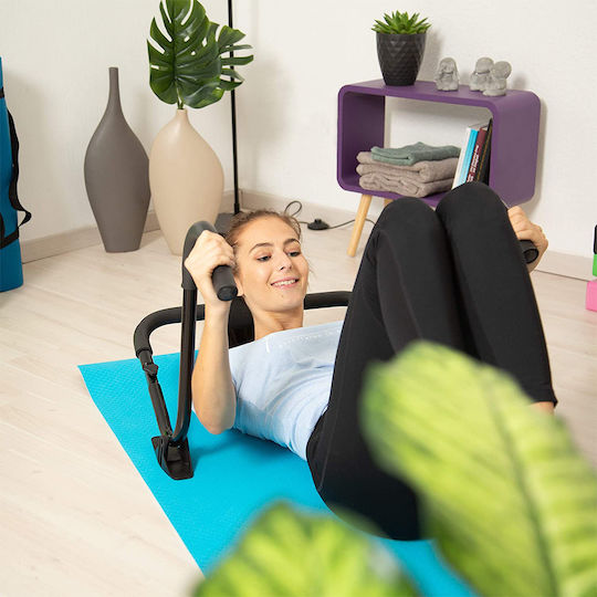 Relaxdays AB Roller 10020851 Asistent Crunch Negru