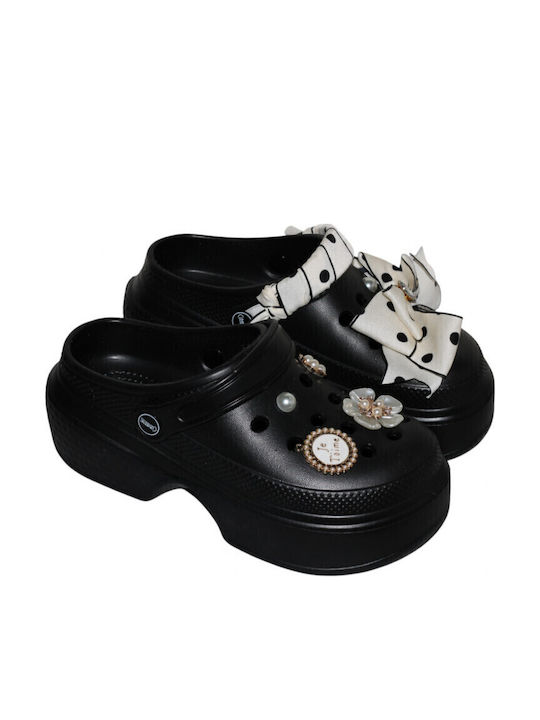 Cubanitas Women's Clogs Black