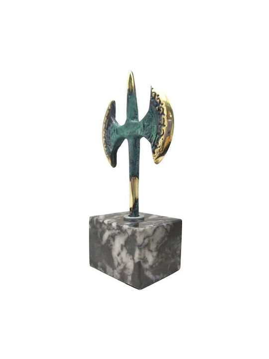 Statuetă Topor Dublu din Bronz
