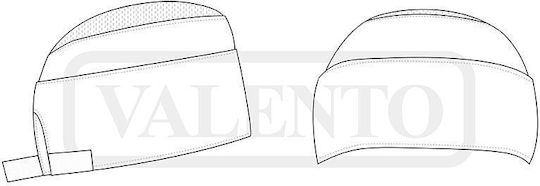 Valento Chef Hat Black Bower